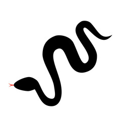 venomous snake silhouette
