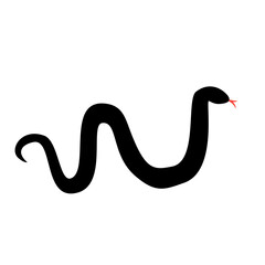 venomous snake silhouette