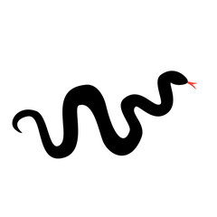 venomous snake silhouette