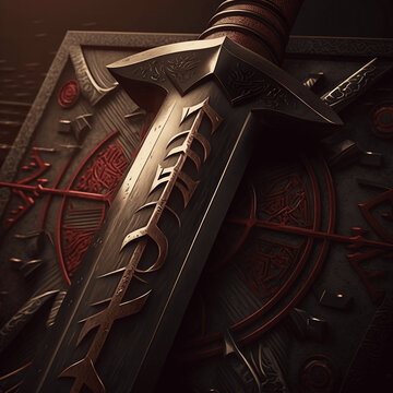  &ldquo;Generative AI&rdquo; Whispers of the Past: The Timeless Runic Sword