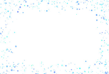 背景素材_水彩スパッタリング_青