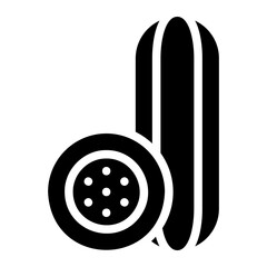 cucumber glyph icon