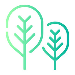 spinach gradient icon