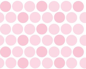 Vector of pink dot pattern background style 