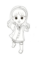 Fototapeta premium girl