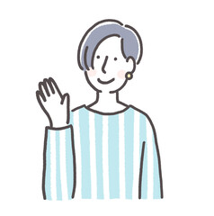 女性　アイコン
