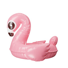 3D Inflatable Flamingo.
