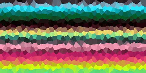 Diamond shapes, colorful forms, abstract background, wax