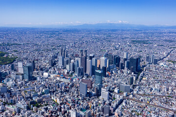 都市風景・新宿・2023撮影・空撮