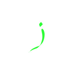 Arabic Hijaiyah letter Font 