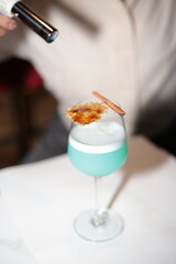 
portraits of people with cocktails