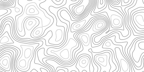 Abstract topography and geography grid background. Business concept. Abstract weather map. Topographic map lines, contour background. Vector illustration. wave Line topography map contour background .
