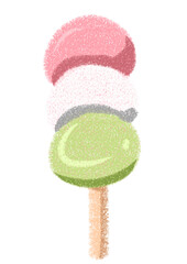 pink and green tea