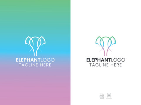Elephant logo design