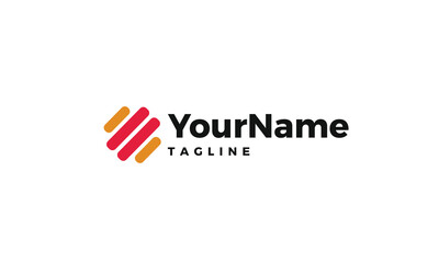 Simple and minimal financial and banking logo design.