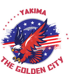 us cities t-shirt designs vector - USA T-shirt Vector