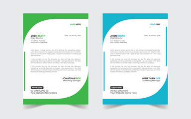 The Best Corporate Letterhead Design Template. Abstract vector layout background set. For art template design, list, front page.
Business brochure flyer design with background, vector eps10