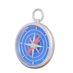 3d illustration of compass