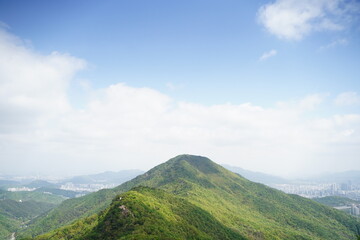 Fototapeta premium 군포 수리산 태을봉