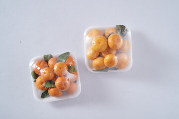 Oranges in Plastic Packing.