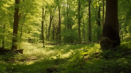 Naklejka premium In the forest