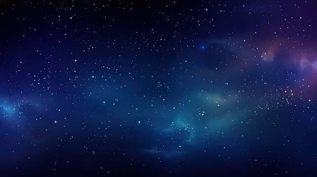 Stars and galaxy outer space sky night universe background generative ai