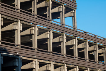Fototapeta premium vacant old parking garage
