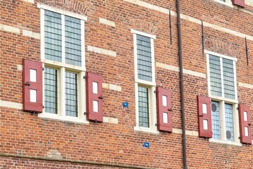 red brick building