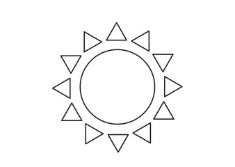 太陽のアイコン