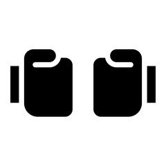 boxing glove glyph 