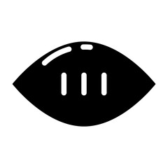 American football glyph 