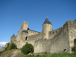Fototapeta na wymiar Carcassonne Castle, France