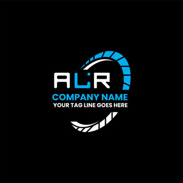 ALR letter logo creative design with vector graphic, ALR simple and modern logo.