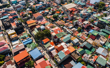 Aerial view of Barangay East Rembo in Makati city