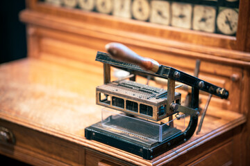 The tabulating machine patented 1889 in washington d.c.