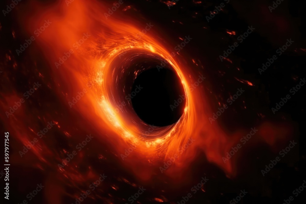 Wall mural the birth of a colossal jet: exploring the source of a plasma blast from the edge of a supermassive 
