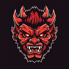 King Mascot Logo Design