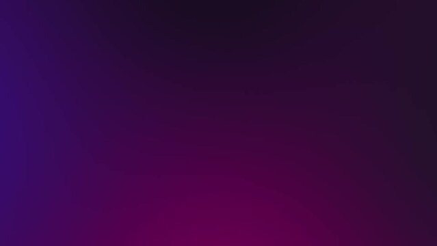 Abstract dual color gradient background with liquid style waves featured violet and blue. Seamless looping video.