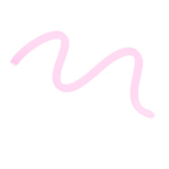 Obraz premium pink line doodle