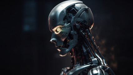 Naklejka premium artificial intelligence