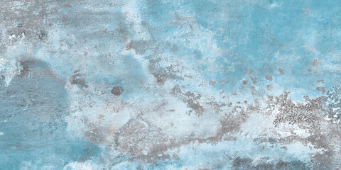 Turkish blue rustic marble texture, exterior painted wall rough surface, cement plaster weathered texture background wallpaper, cloudy sky blue, ceramic wall tiles marble design interior 