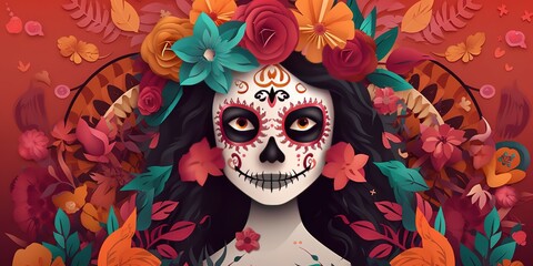 Day of the dead, generative AI