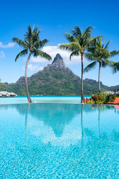 Mout Otemanu on Bora Bora, French Polynesia