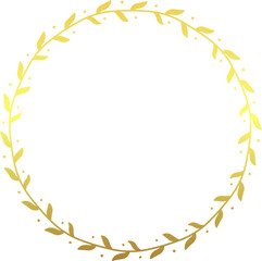 Leaf Circle Flower frame leaf wreath vector circular border floral photo frame romantic decoration for wedding anniversary birthday new year newborn mother Christmas valentine winner award congratulat