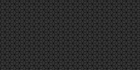 Black and white knitted fabric texture. Seamless pattern vector geometrical modern fabric design.	