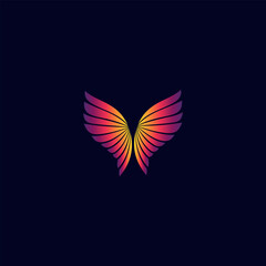 Butterfly Logo design template Butterfly Logo