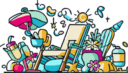 leisure png vector graphic clipart design