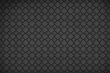 black abstract background with angled blocks, squares, diamonds, rectangle and triangle shapes layered in abstract modern art style background pattern, textured background