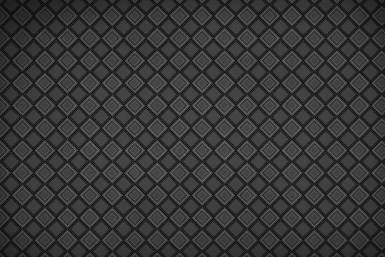 black abstract background with angled blocks, squares, diamonds, rectangle and triangle shapes layered in abstract modern art style background pattern, textured background