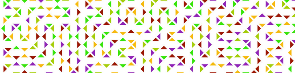 Color Rhombus tile tessellation pattern illustration